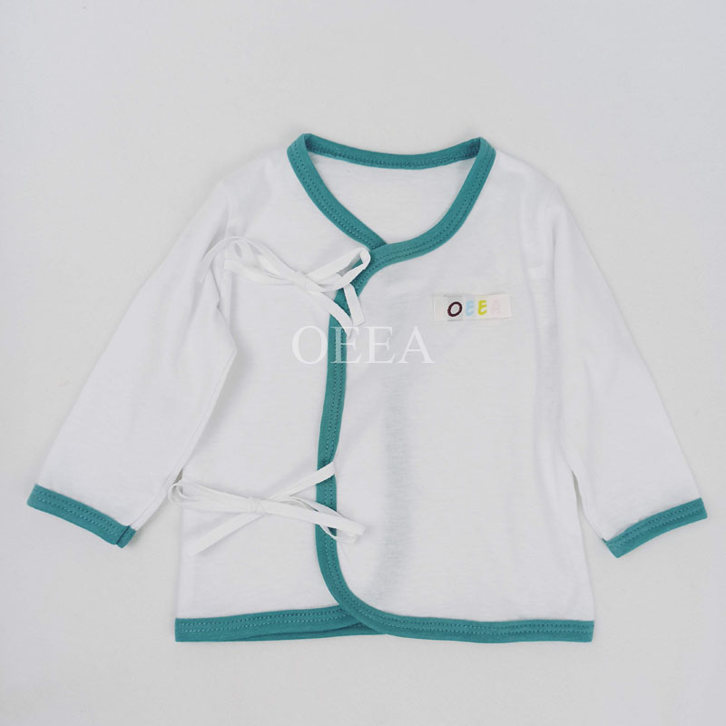 OEEA 100% cotton summer Baby Bodysuit