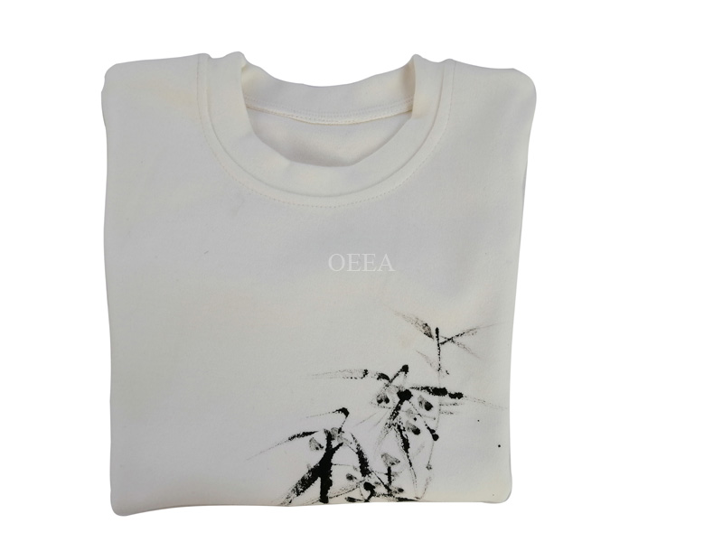 OEEA Ink painting short sleeve cotton infant underwear