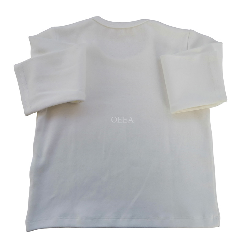 OEEA Ink Chrysanthemum Long Sleeve Cotton Infant Underwear