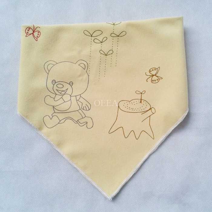 Baby saliva towel