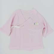 Pink linen summer cloth Baby Bodysuit