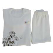 Ink Chrysanthemum Long Sleeve Cotton Infant Underwear