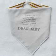 Baby saliva towel