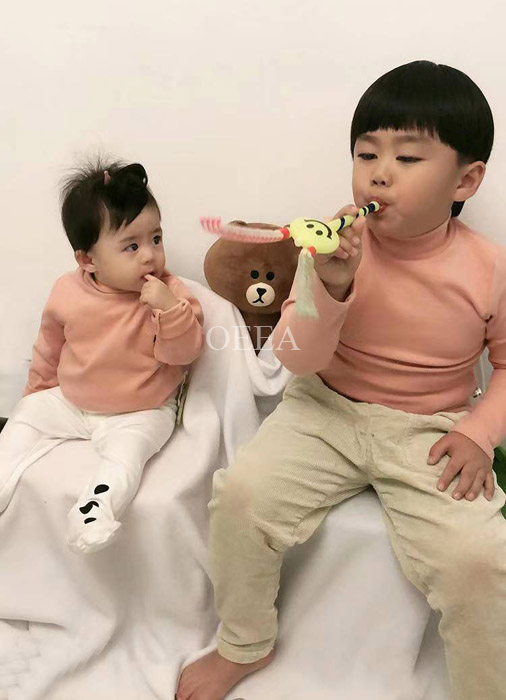 OEEA Half-high collar children's underwear