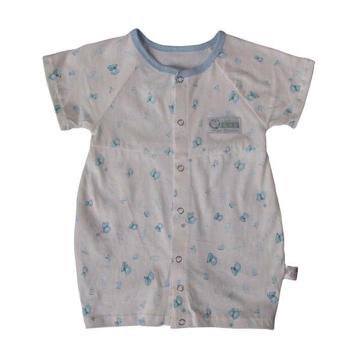 Short sleeve baby clothes