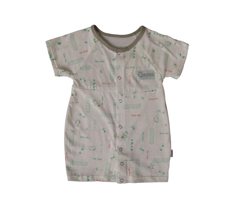 Short sleeve baby clothes