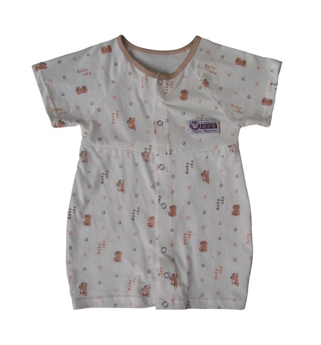 Short sleeve baby clothes